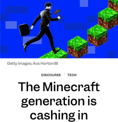 🌟 Minecraft робить людей успішними: гра виростила ціле покоління бізнесменів, — вчені За даними дослідження, фанати гри заро