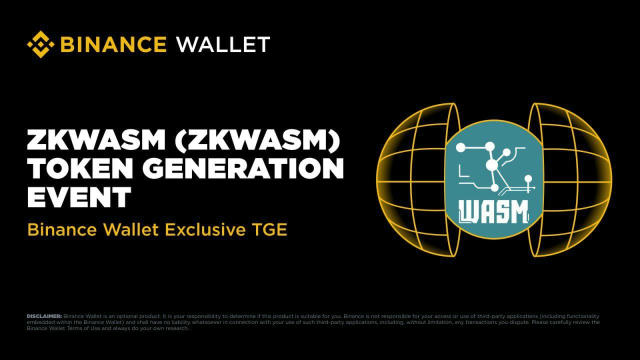 Також 22 липня відбудеться нове TGE ZKWASM на Binance Web3 ✔️