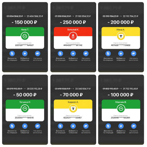 💳«Зачислено 250.000 ₽. Баланс на карте: 2 345 187,66 ₽» «Вот с таких сообщений начинается день у подписчиков канала Наталии 
