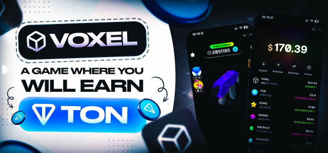 VOXEL is a game where you can earn $TON! 🪙 I joined the project a month and a half ago — and I’m still withdrawing TON This 