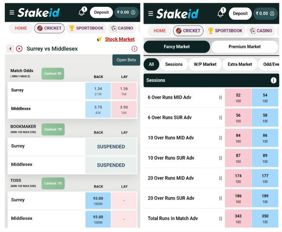 T20 Blast 2025 Exclusively Available Only On www.stakeid 🏏 Surrey Vs Middlesex 🏏 ✅ Toss Bet Available ✅ Match Bet Available